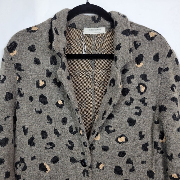 Aldo Martins leopard print cardigan - Picture 3 of 9